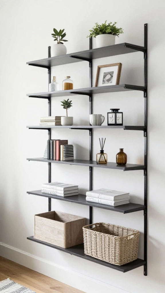 Install Adjustable Shelving Systems