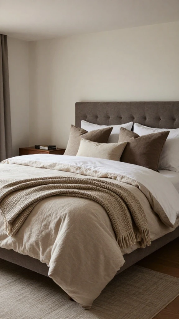 Luxurious Bedding and Textile Layers