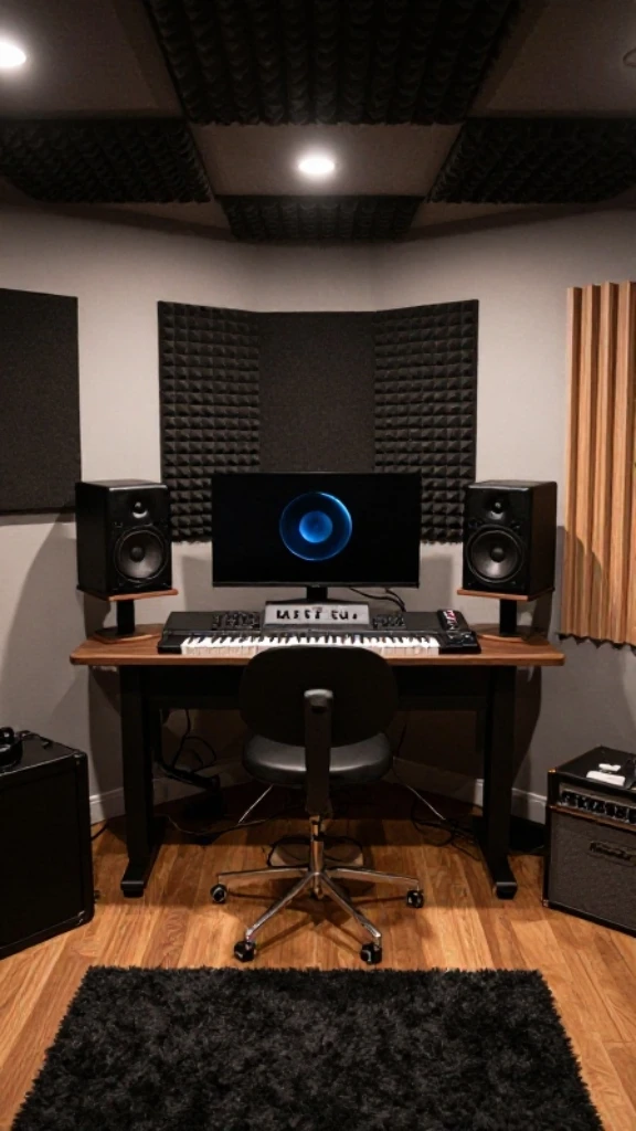 Music Studio or Listening Room Features