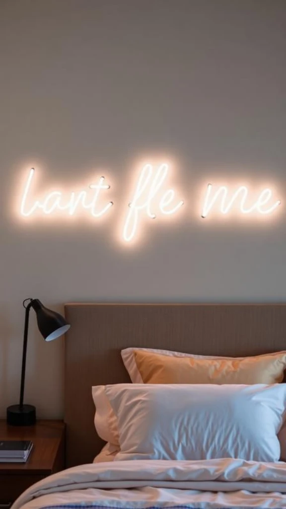 Neon or LED Sign Statement