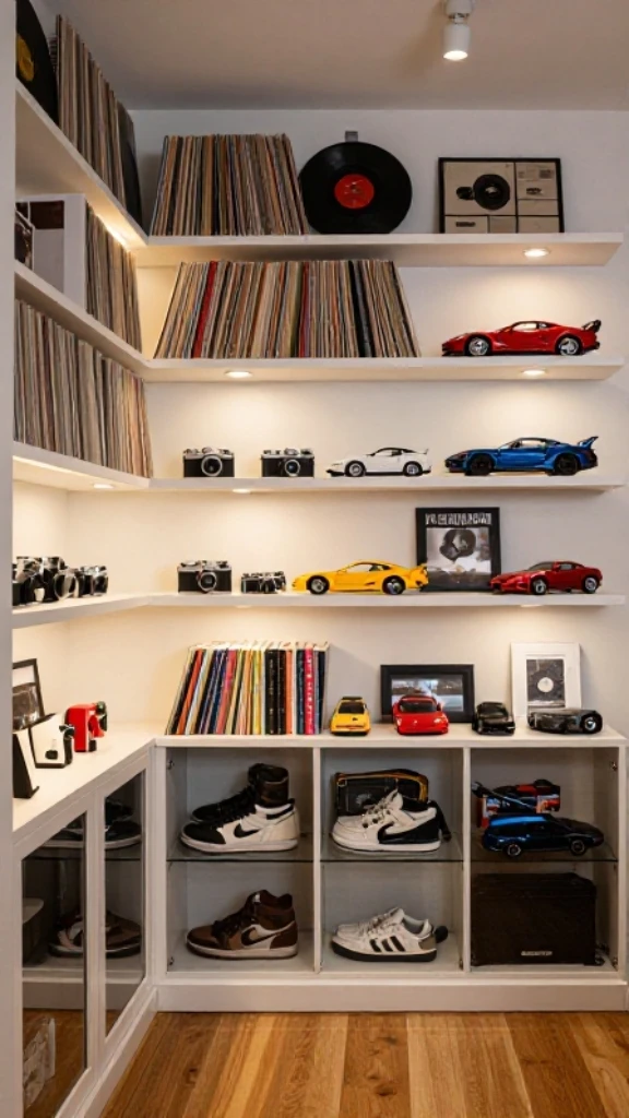 Personal Collection Display Areas