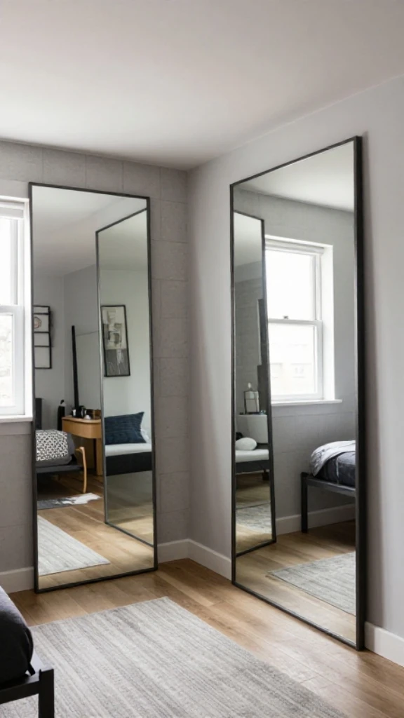 Strategic Mirror Placement