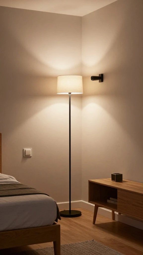 Use Layered Lighting Instead of Floor Lamps