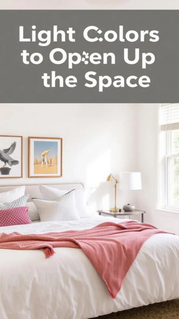 Use Light Colors to Open Up the Space