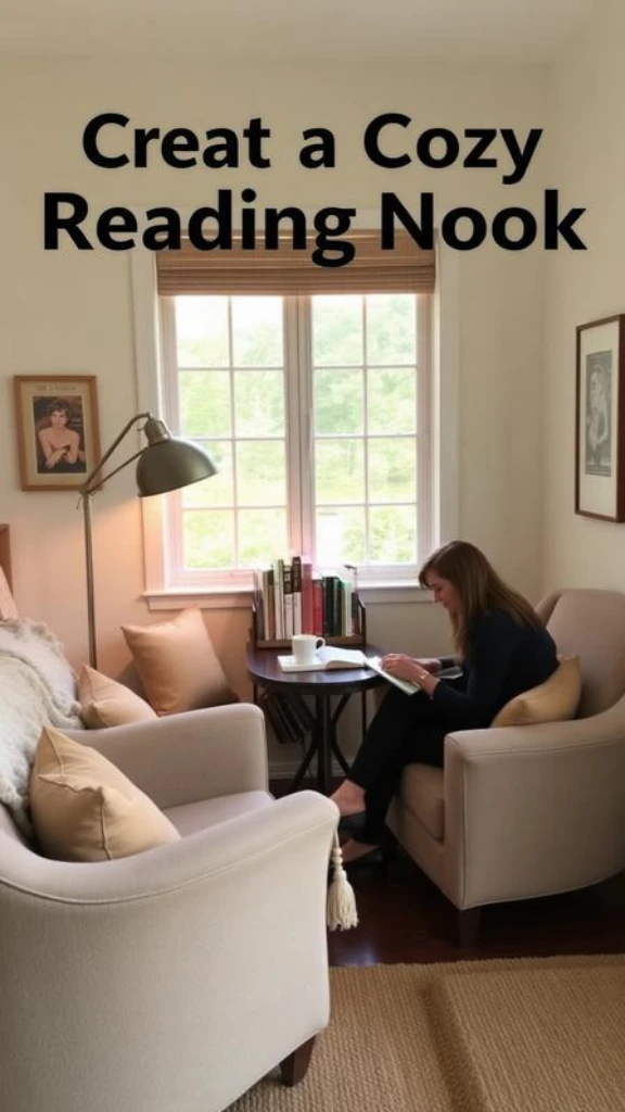 Create a Cozy Reading Nook Together