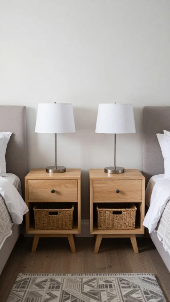 Create Symmetry with Nightstands