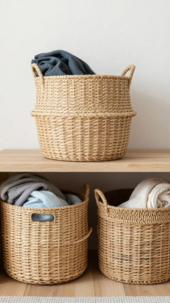Organize with Stylish Storage Baskets
